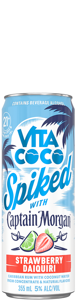 VITA COCO SPIKED WITH CAPTAIN MORGAN STRAWBERRY DAIQUIRI Image